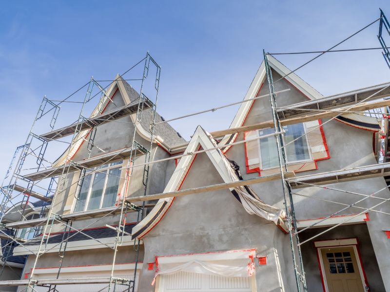 Before and After Stucco Work
